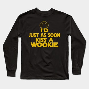 Kiss A Wookie Long Sleeve T-Shirt